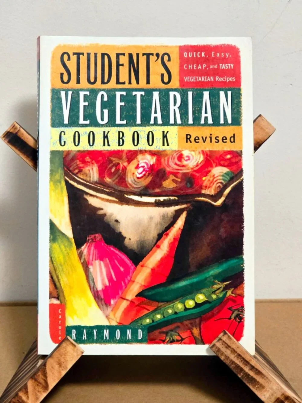 Vegan & Vegetarian Cookbook Lot 3 | Viva Vegan! + Student's Vegetarian Cookbook+
